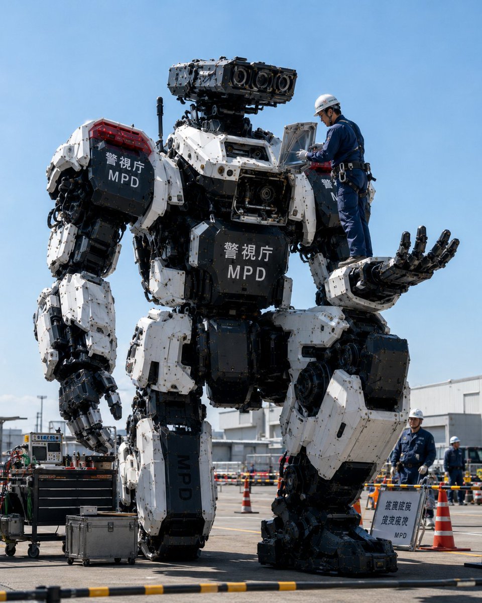 Heavy Equipment Robot Maintenance