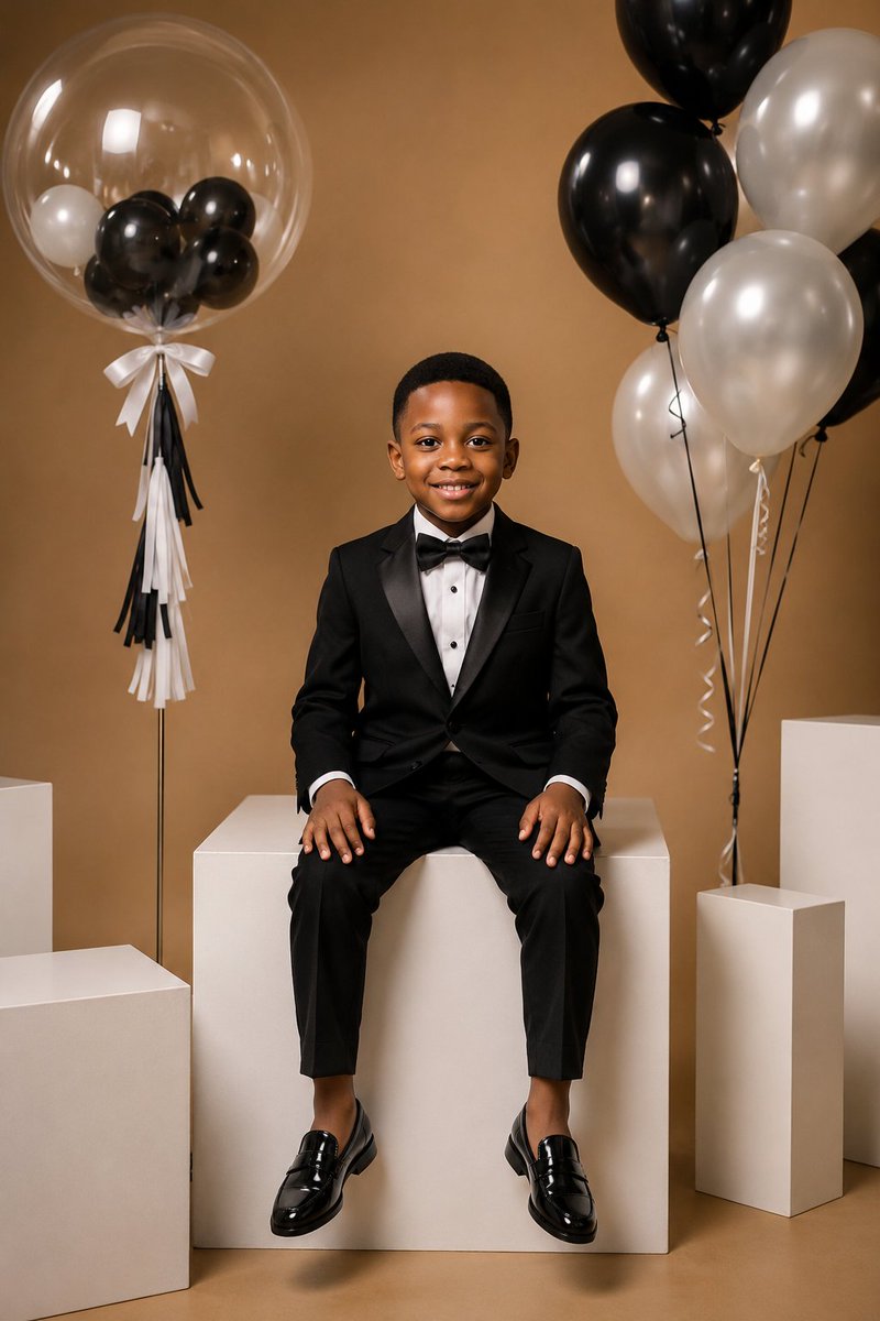 Luxury Birthday Studio Portrait