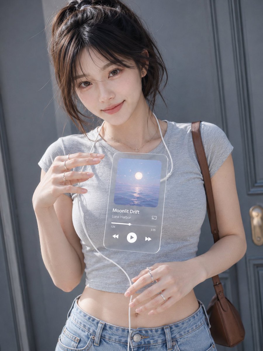 Product Marketing - Floating Music UI Street Portrait - Image 2