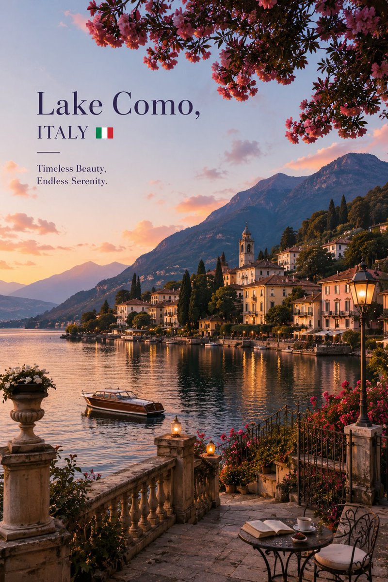 Luxury Travel Editorial Lakeside Escape