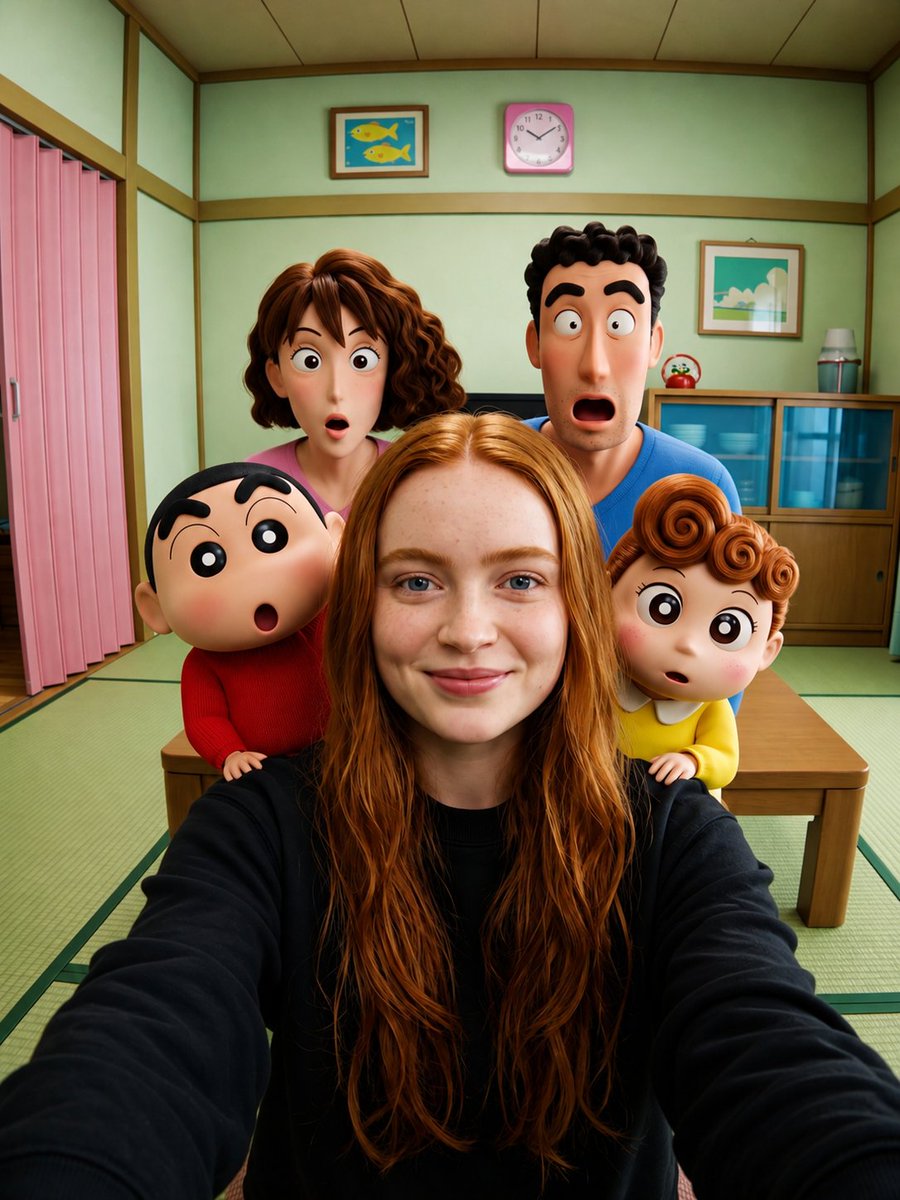 Cinematic 3D Animated Selfie Scene