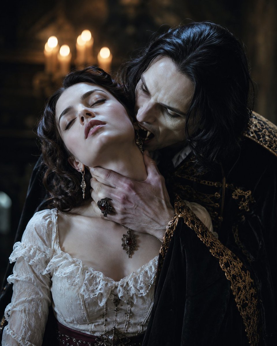 Dracula and the Beautiful Prey