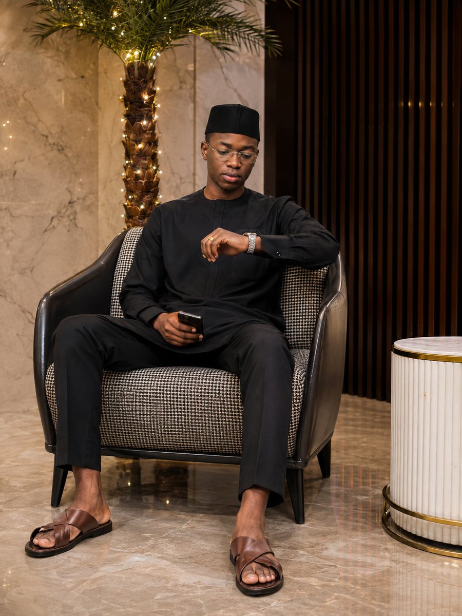 Luxury Editorial Seated Portrait