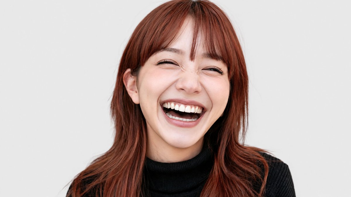 Joyful Laughing Portrait