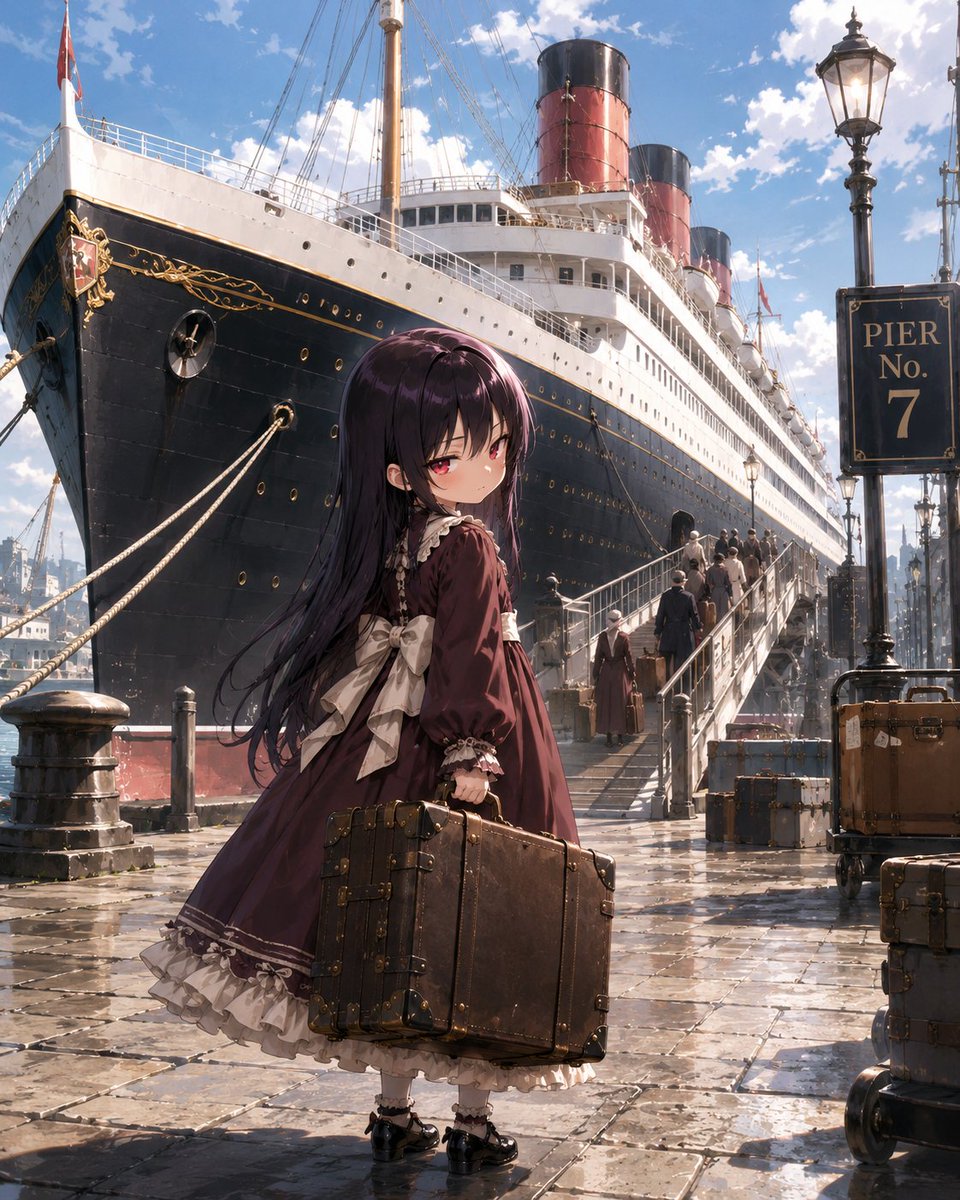 Runaway Girl at Pier 7