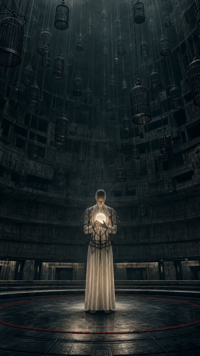 Dystopian Dark Surrealist Concept Art