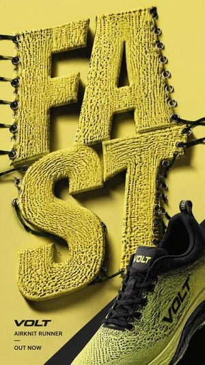 Editorial Reactive Typography Poster — Bold editorial campaign poster, 9:16. Oversized typography of the word '{argument name="word" default="WORD"}' fills 60–7