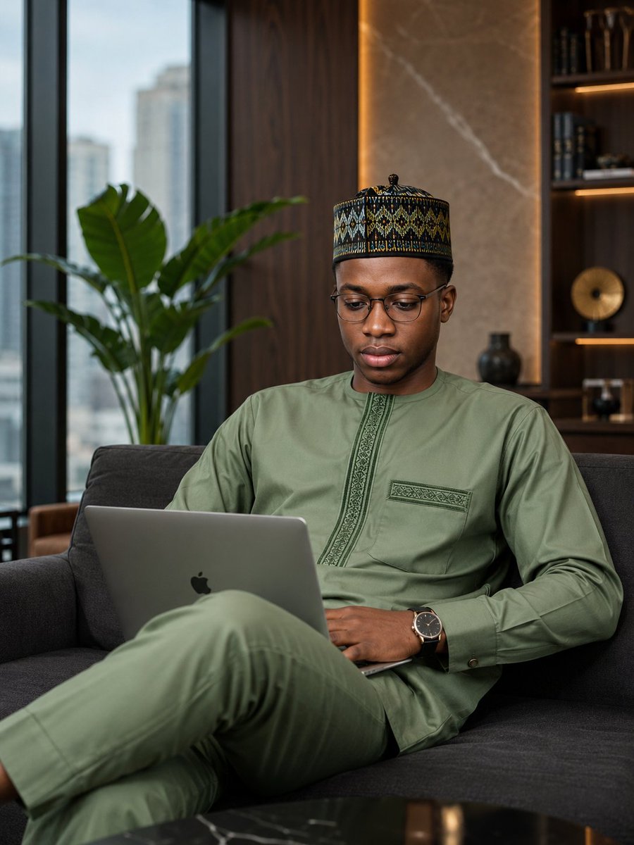 Luxury African Lifestyle Portrait