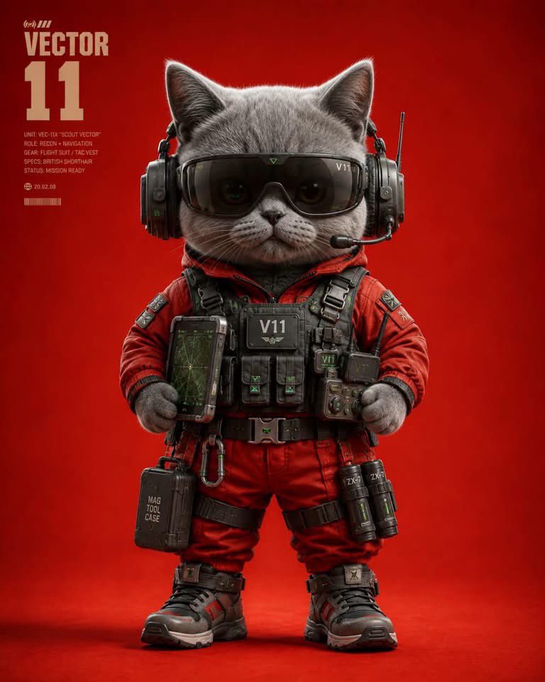 Stylized 3D Character Poster