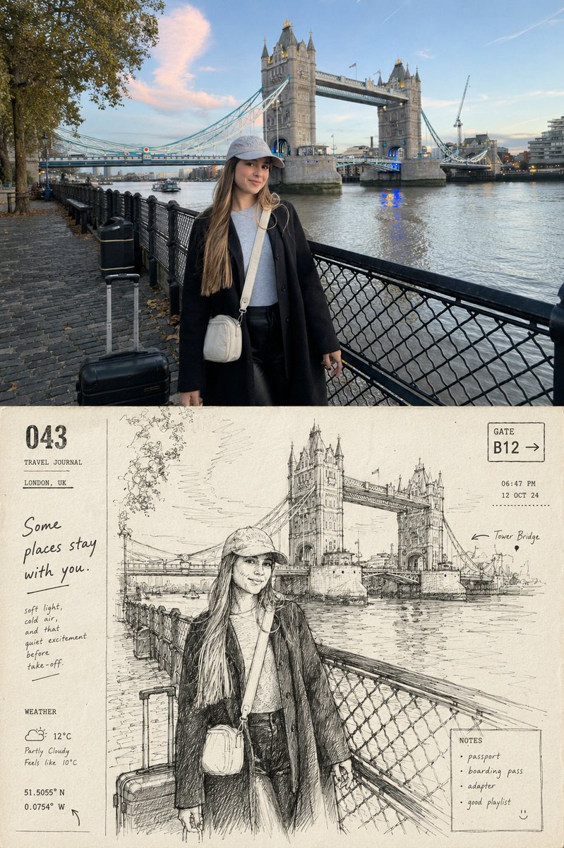 Travel Departure Diary Artbook