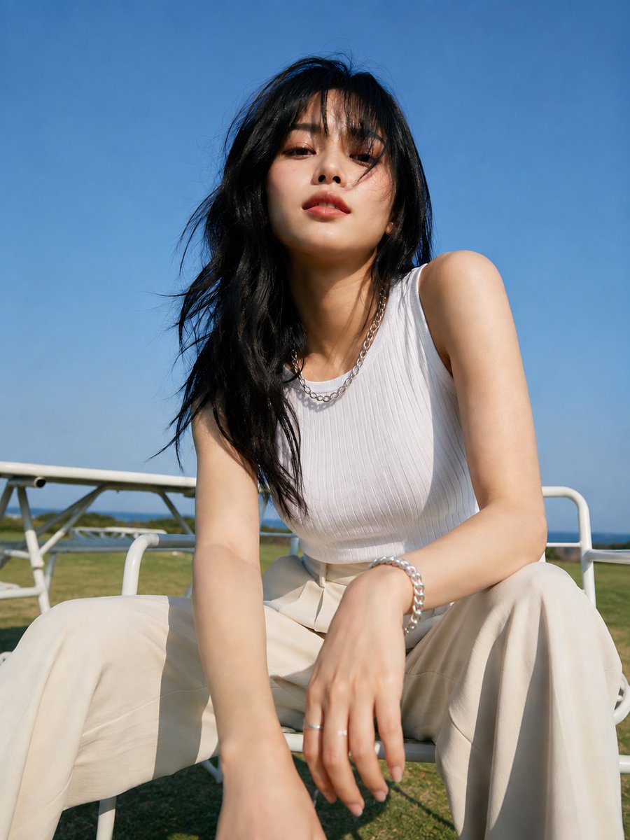 Minimalist Outdoor Fashion Shoot