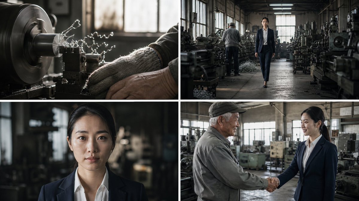 Industrial Factory Storyboard