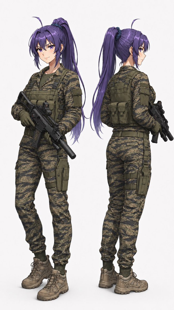 Anime Tactical Operator Character Sheet