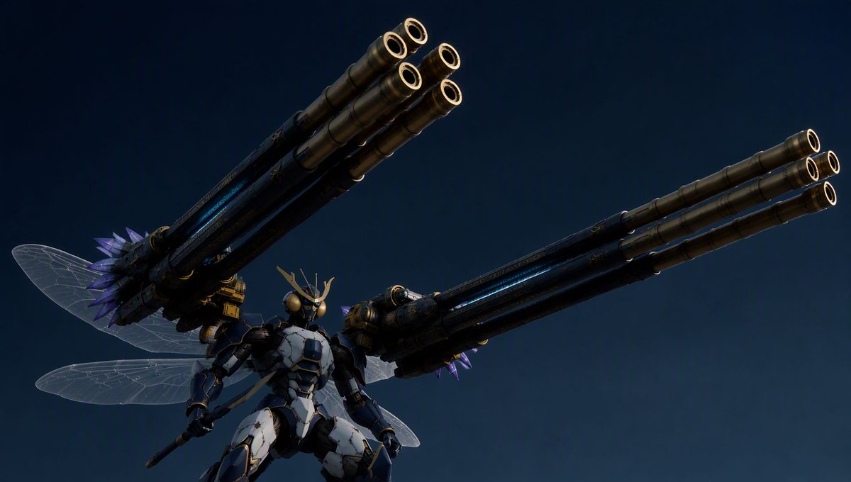 Insect Mecha Cannon Attack
