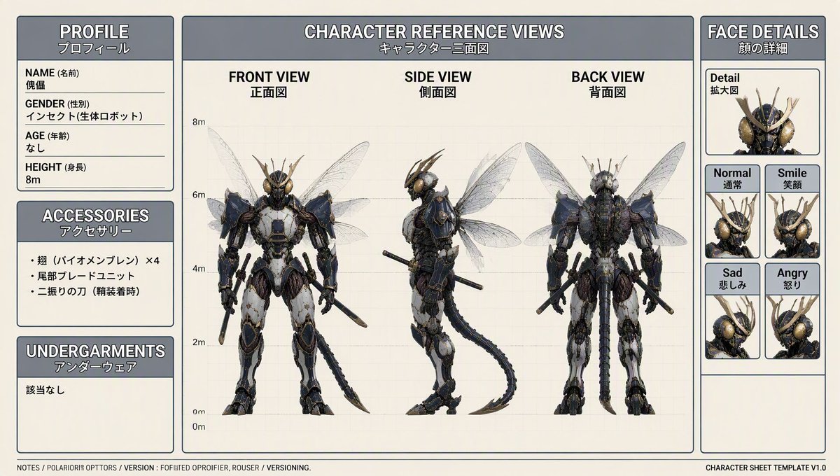 Insect Mecha Cannon Attack reference image 2