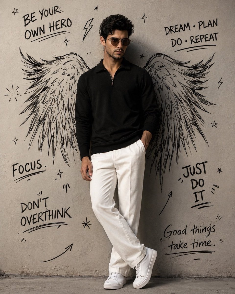 Urban Angel Street Art Portrait