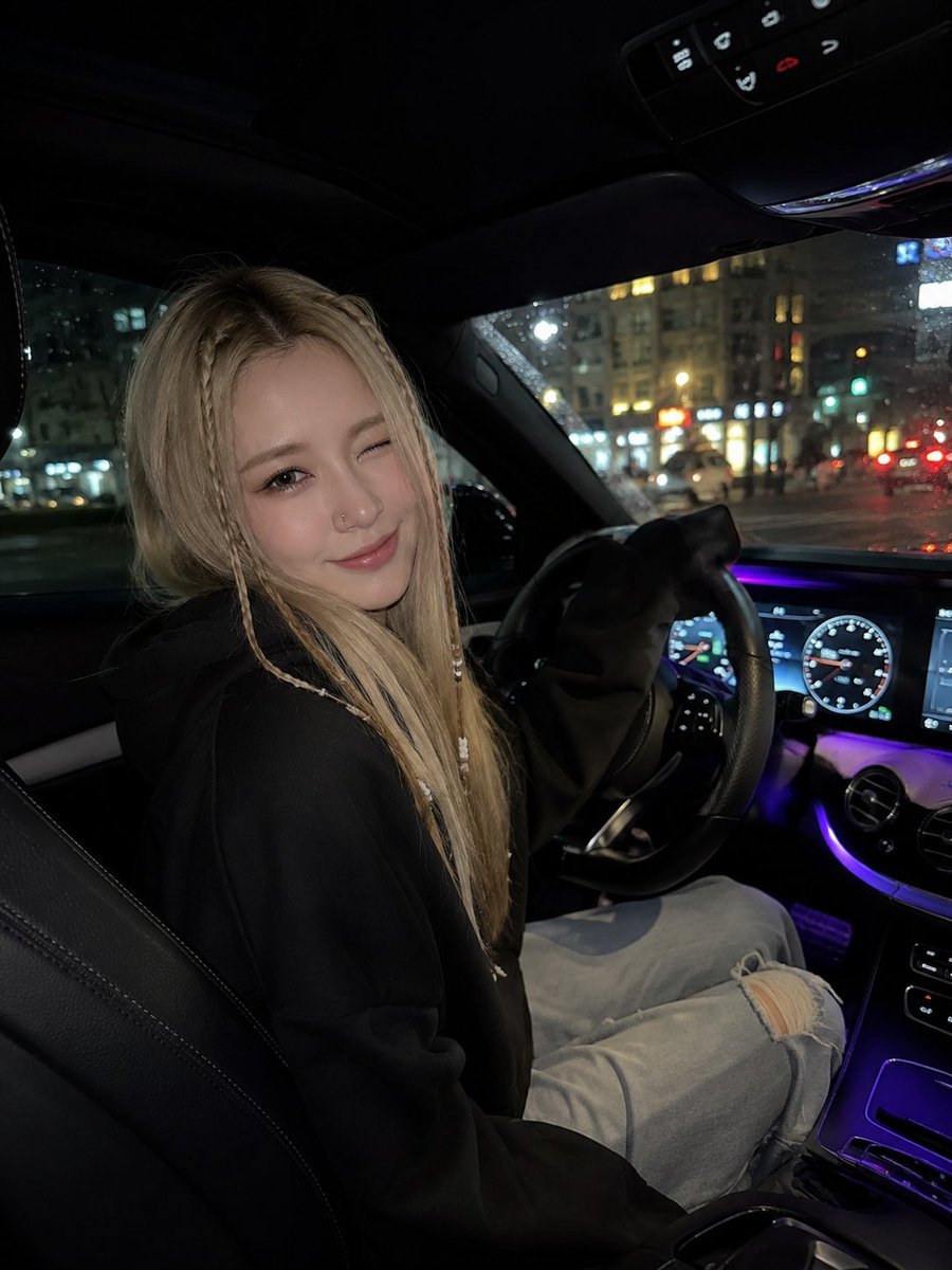 Night Time Car Selfie