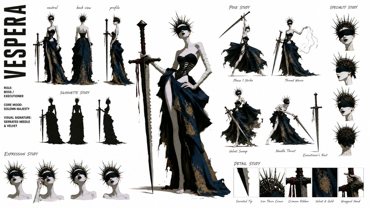 High-Fashion Character Concept Art