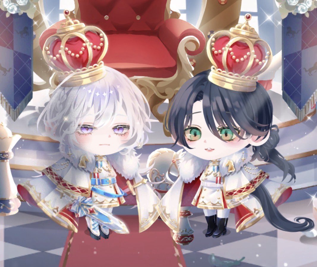 Chibi Royal Horse Twin Princes