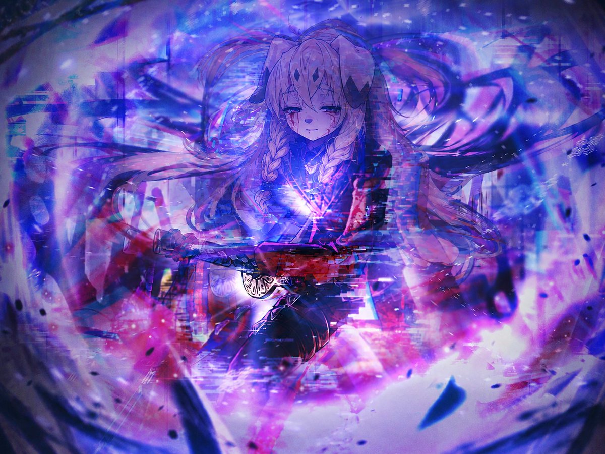 YouTube Thumbnail - Cyberpunk Dog-Eared Swordswoman - Image 2