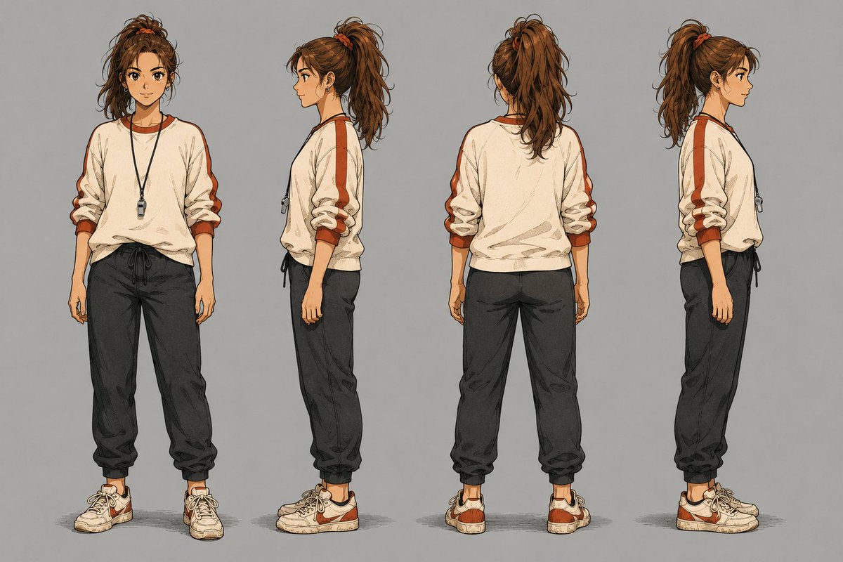 Comic / Storyboard - Anime Gen Z Character Sheet example image 2