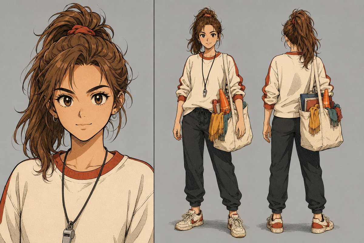Anime Gen Z Character Sheet