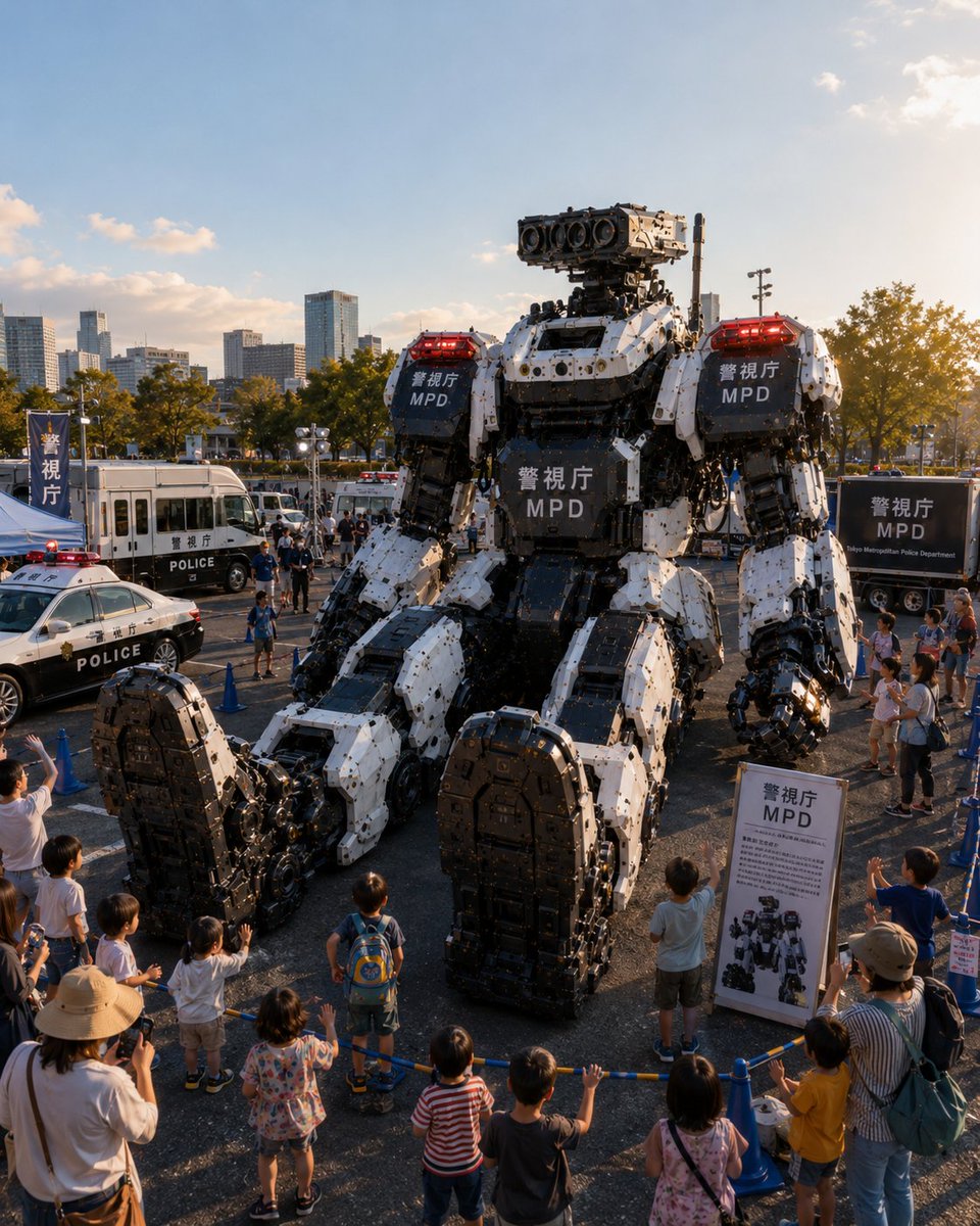 Tokyo Police Robot Exhibition