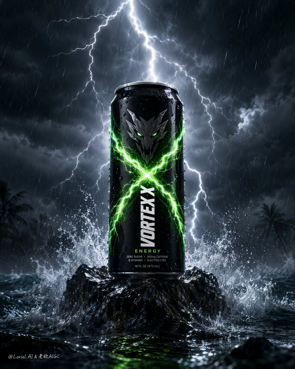 Electric Energy Drink Poster