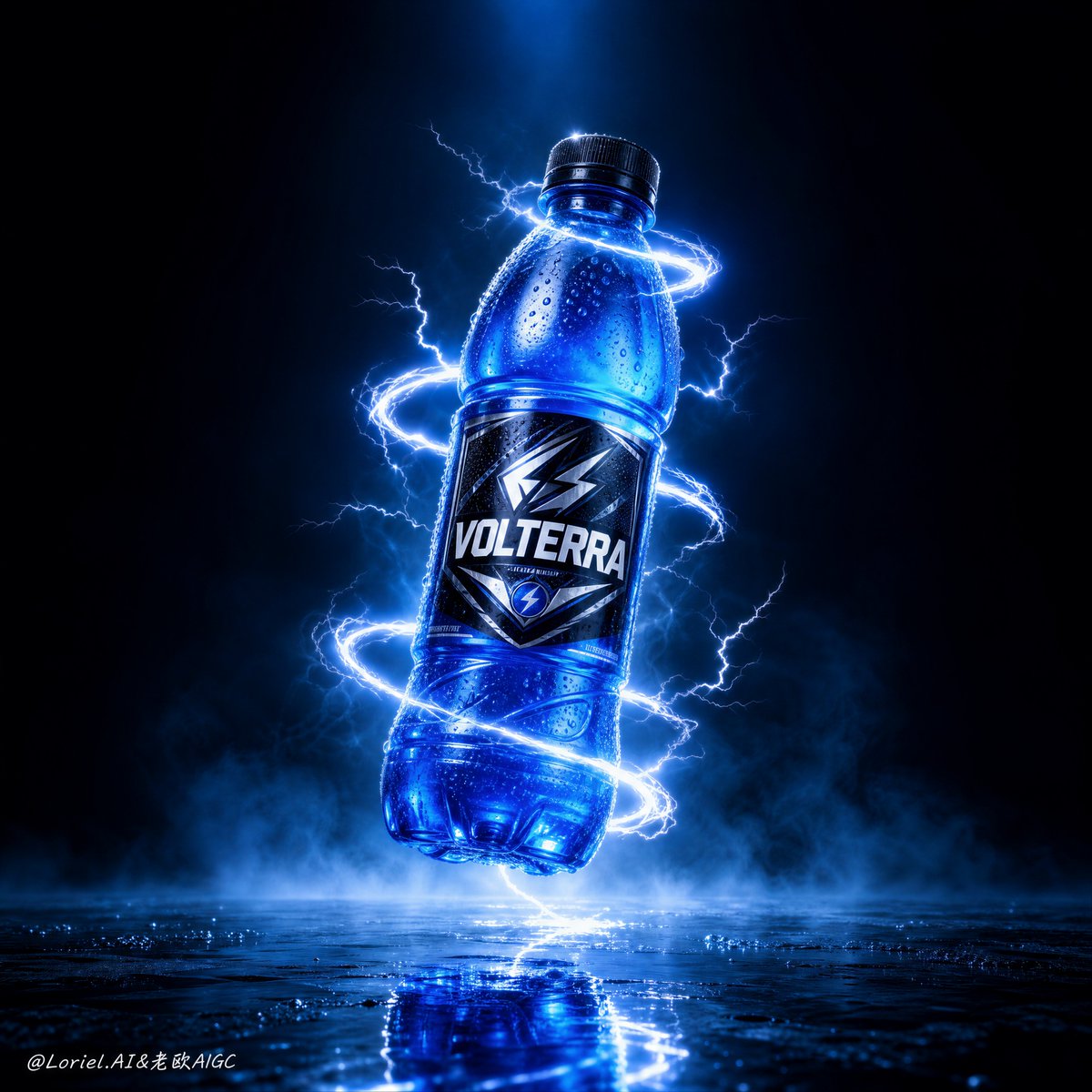 Product Marketing - Electric Energy Drink Poster example image 2