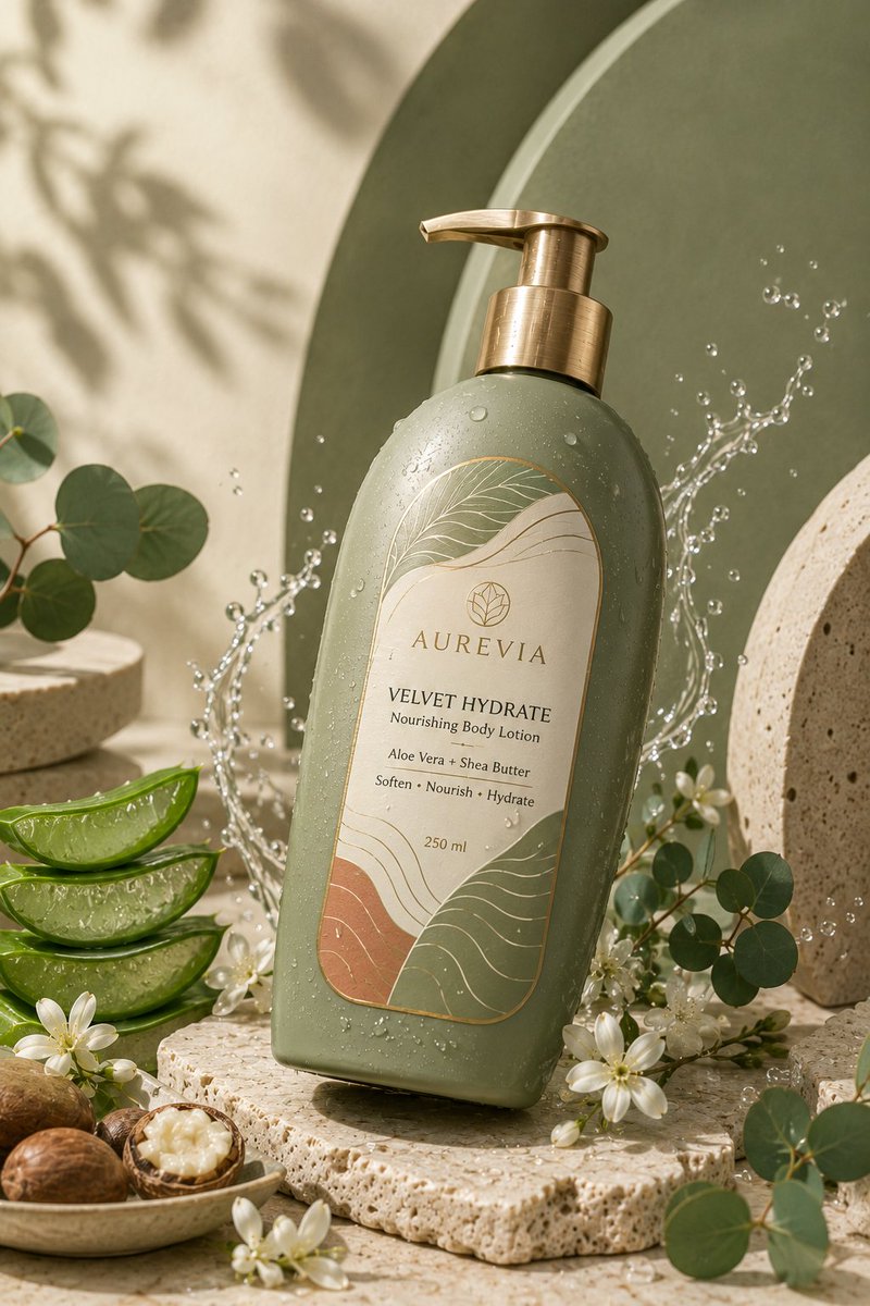 Luxury Skincare Product Ad