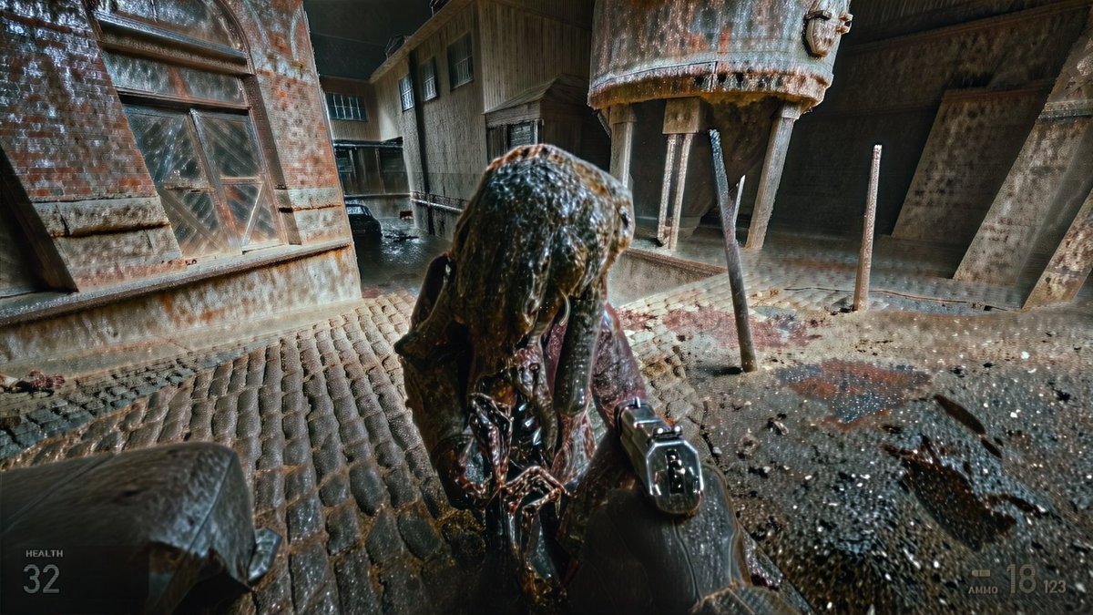 Grimy Survival Horror FPS Encounter