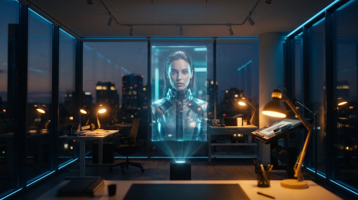 Game Asset - Holographic Canvas Glass Studio - Image 1