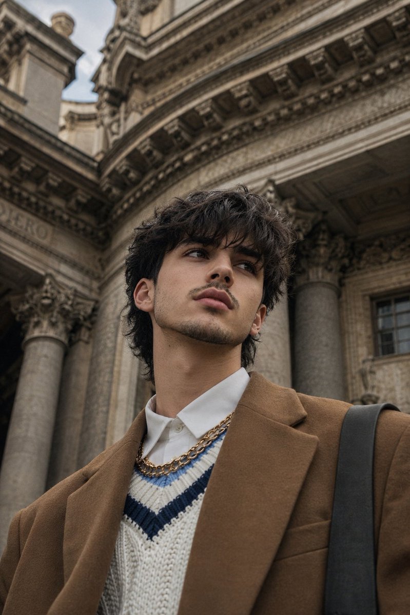 Classical European Architectural Portrait