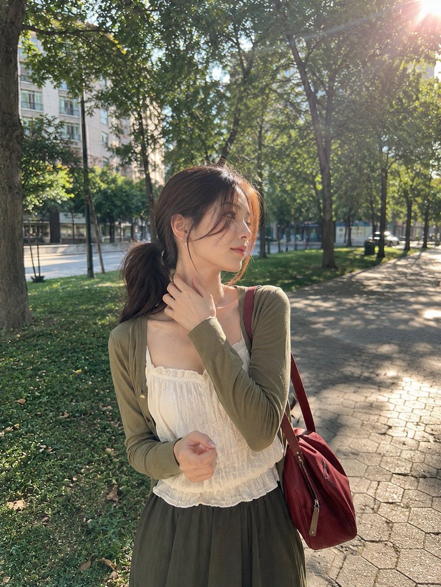 Candid Urban Park Portrait