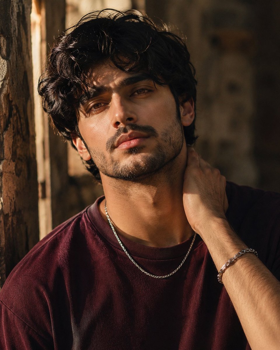 Cinematic Editorial Male Portrait