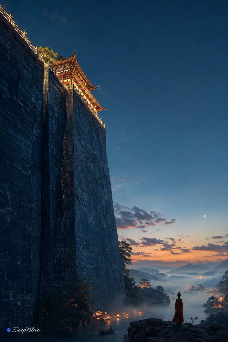 Gigastructure Chinese Aesthetic Landscape