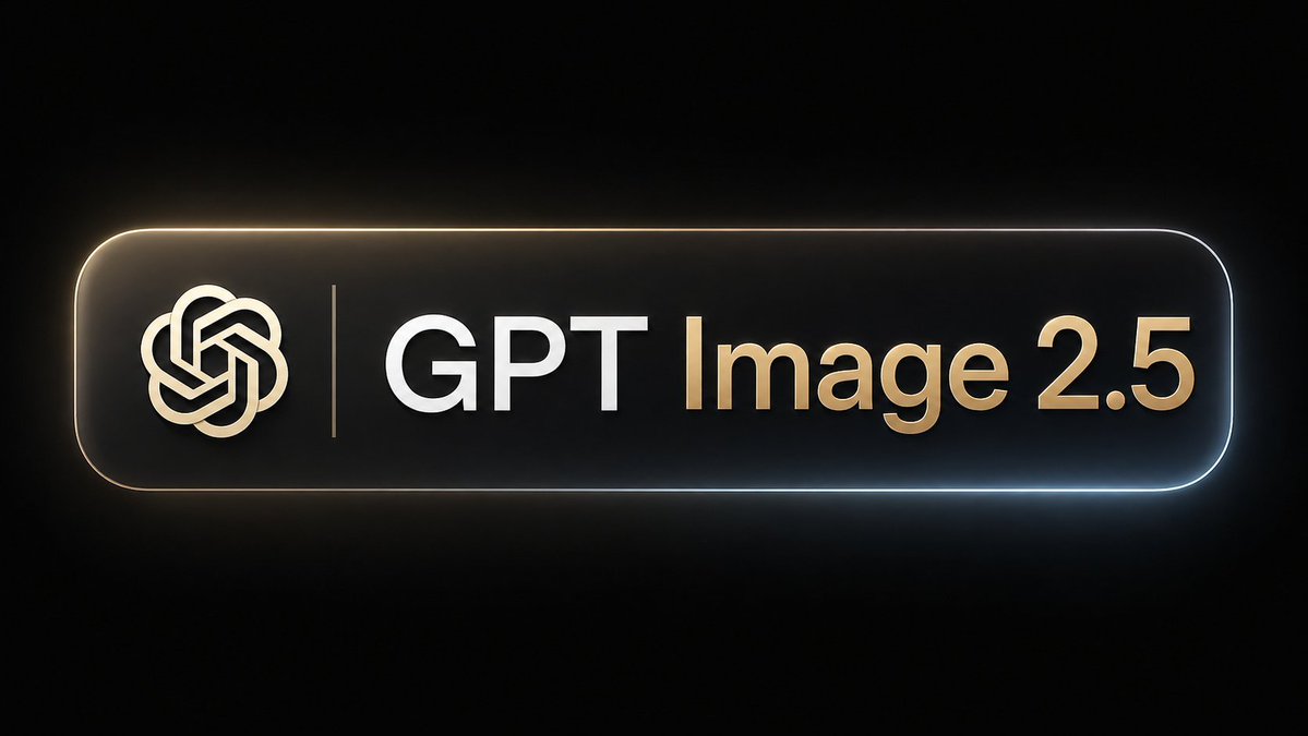 GPT Image 2.5 Neon Glass Banner