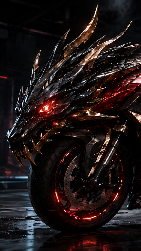 Mechanical Dragon Motorcycle