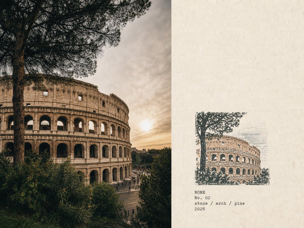 Rubber Stamp Travel Field Notes