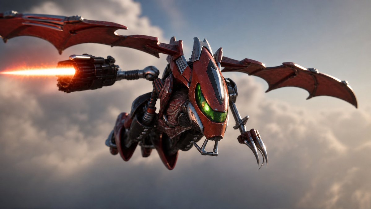 Future Spawn Flying Demon Drone