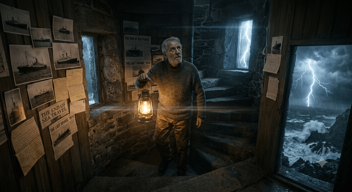 Comic / Storyboard - The Lighthouse Keeper Storyboard - Image 1