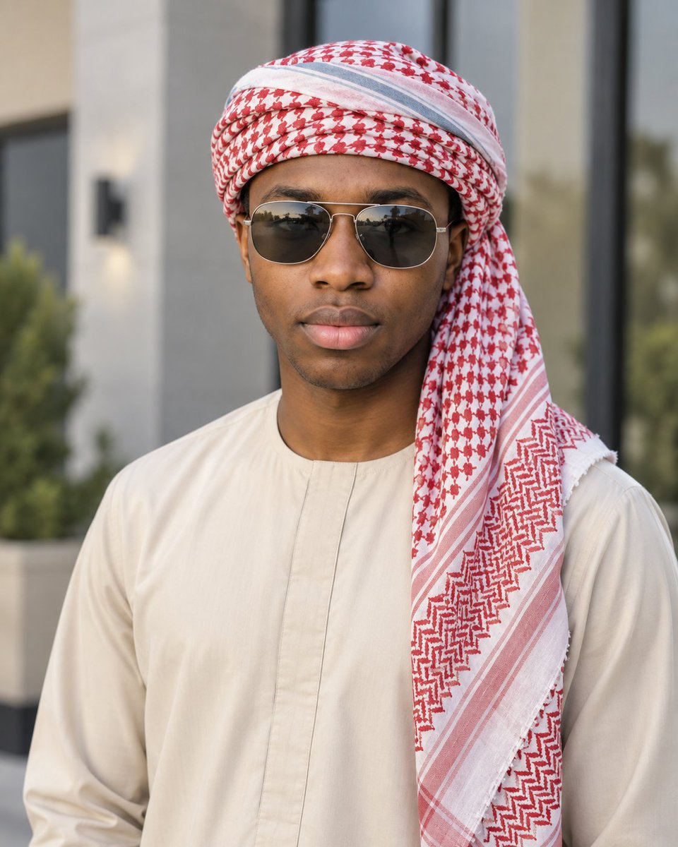 Male Portrait in Traditional Kaftan