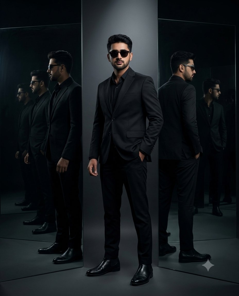 Profile / Avatar - Cinematic Mirror Reflection Portrait - Image 1