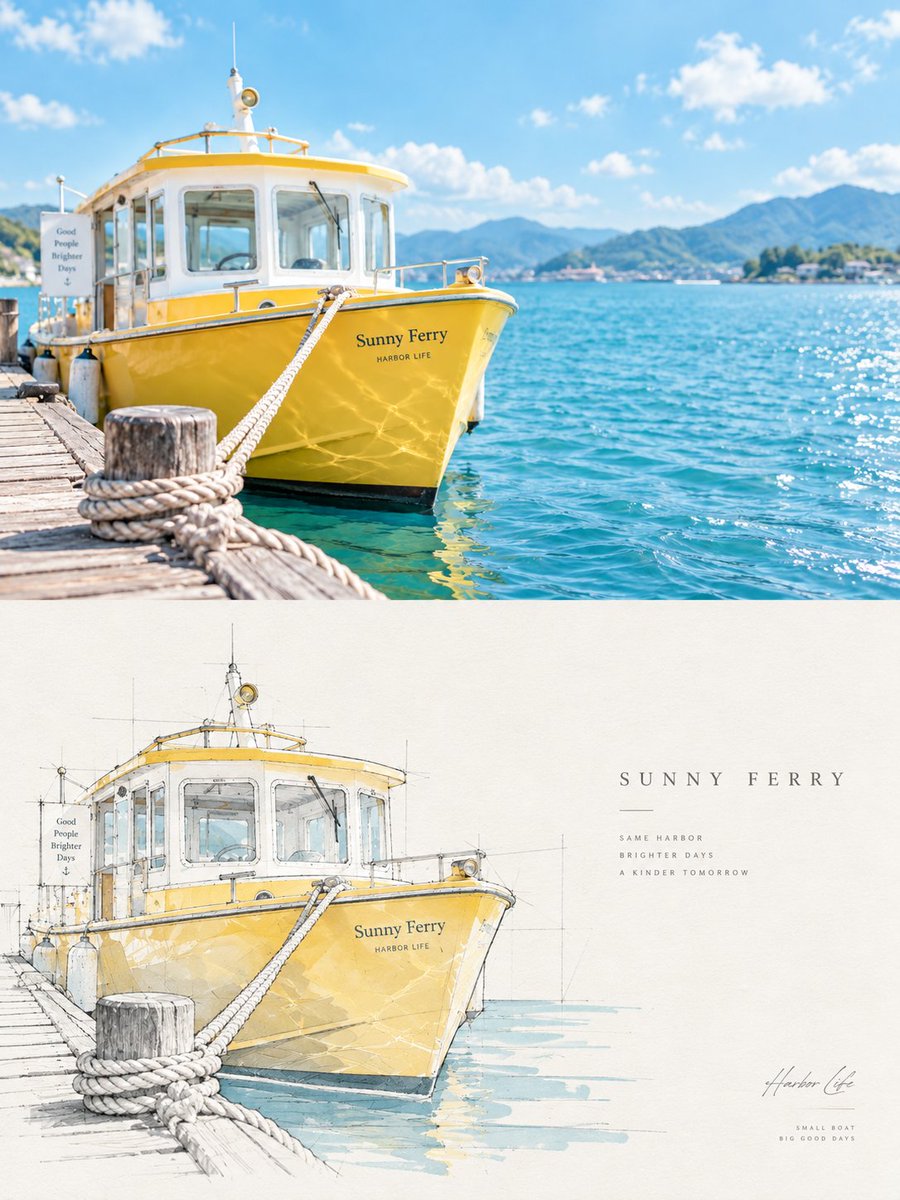 Infographic / Edu Visual - Architectural Perspective Sketch Poster - Image 3