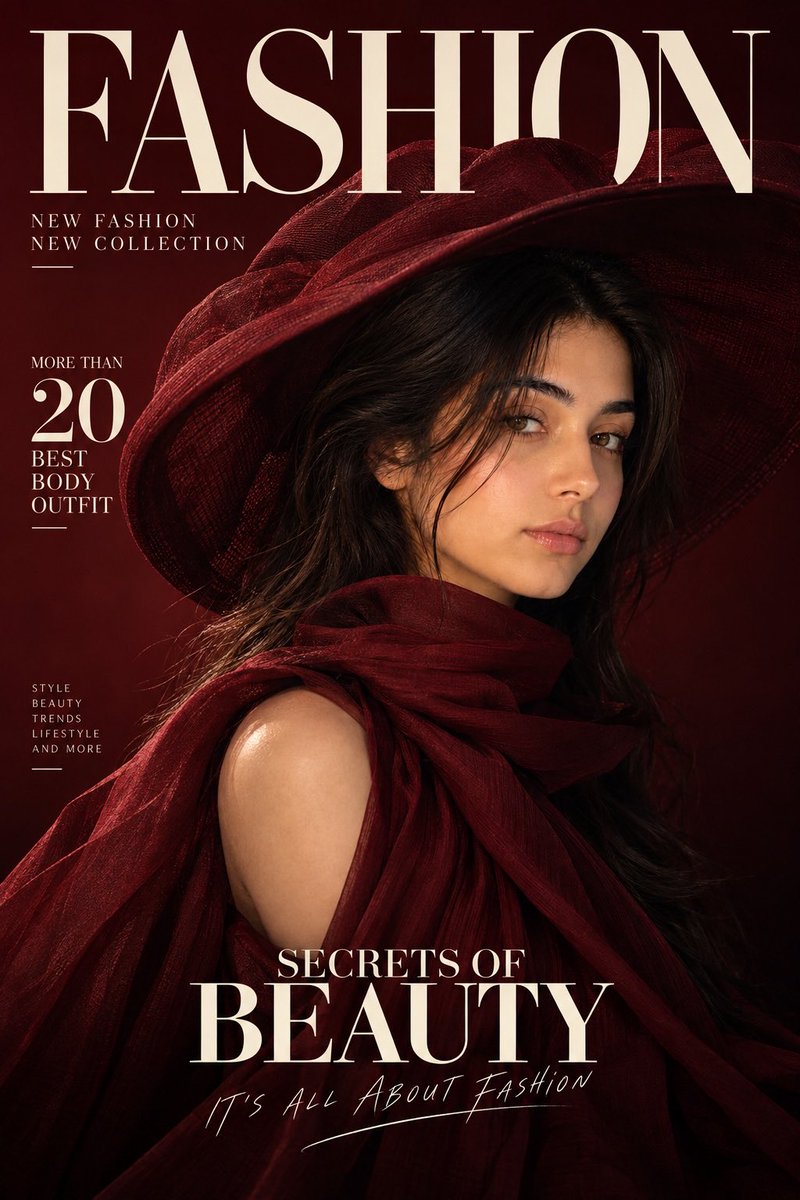 Luxury Fashion Magazine Cover Generator