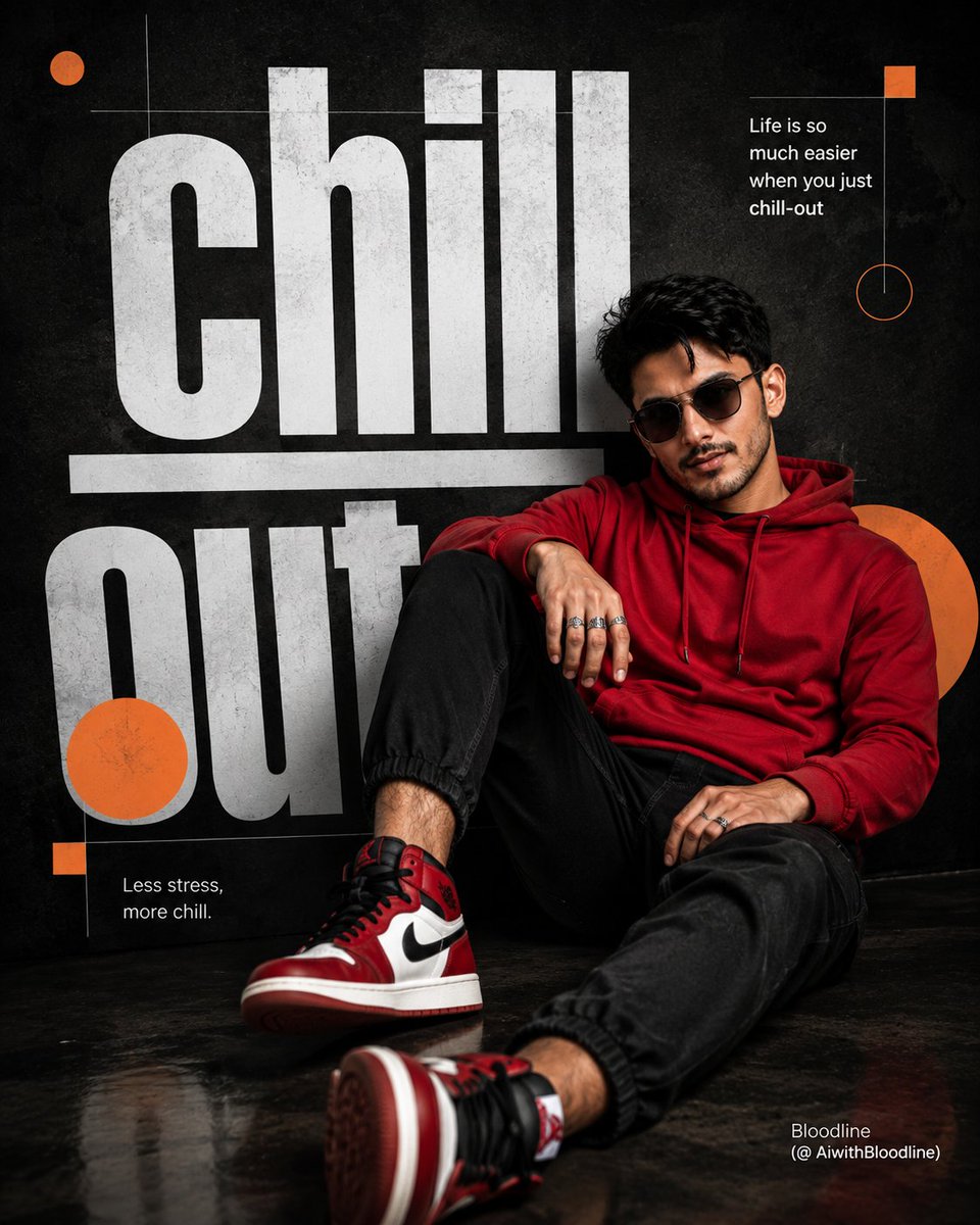Chill-Out Graphic Movie Poster