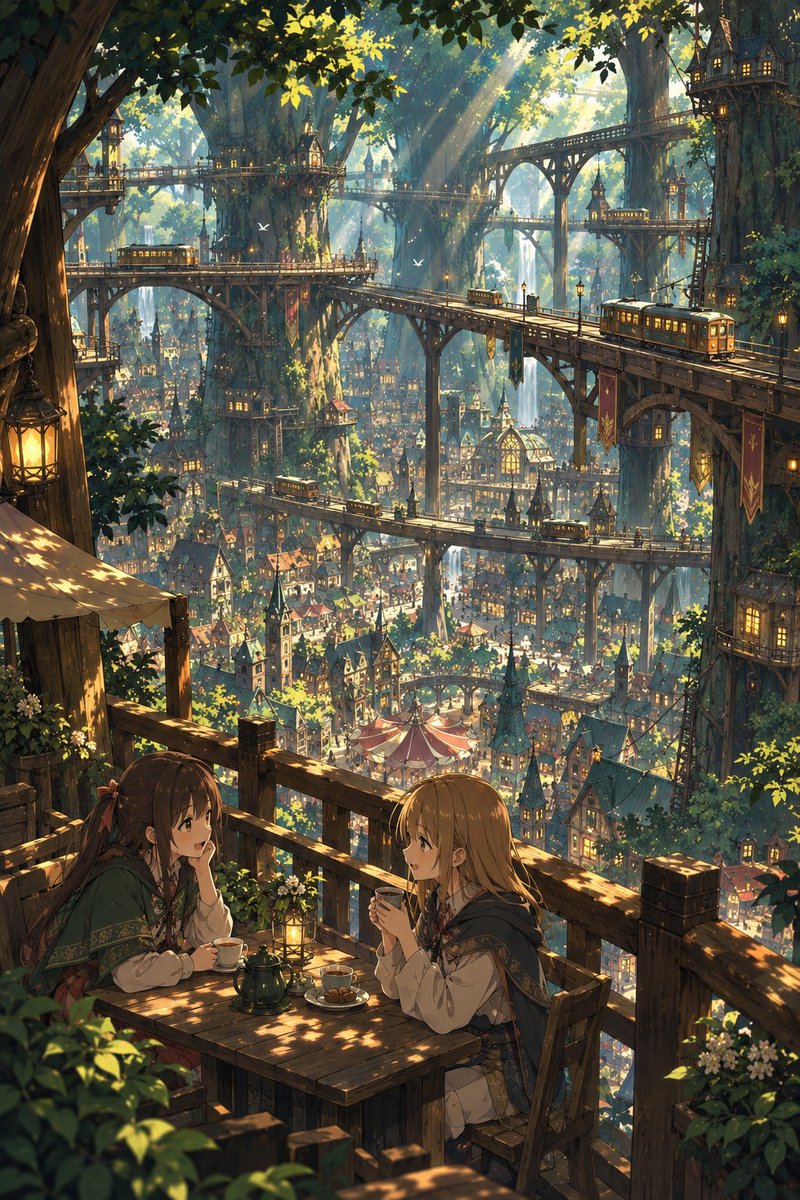 Anime Forest Tram City Café