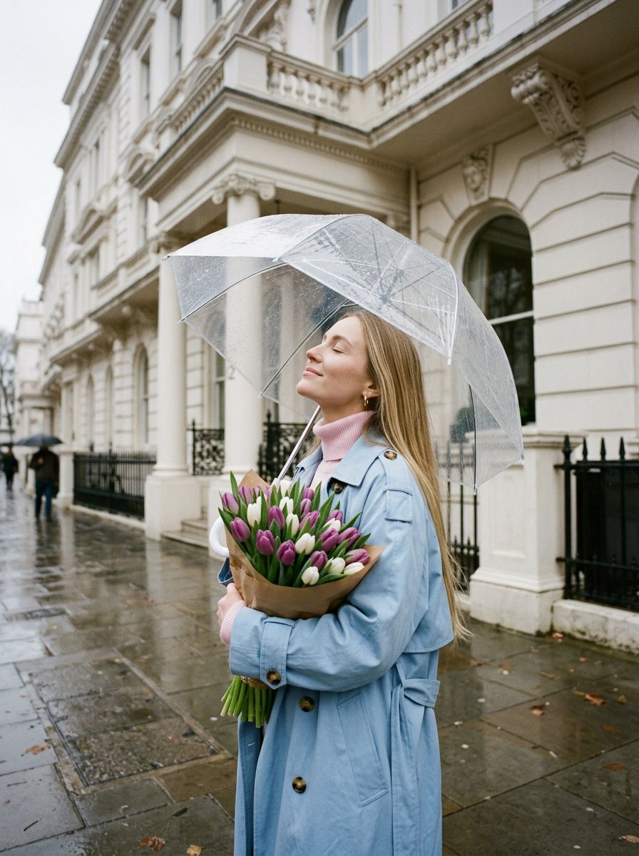 Product Marketing - Romantic Rainy City Moment - Image 1