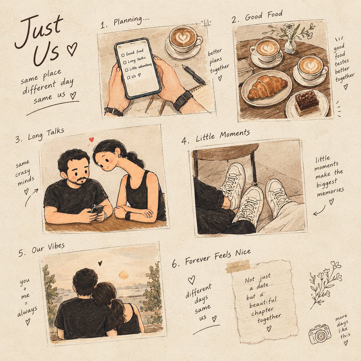Infographic / Edu Visual - Culinary Sketchbook Illustrated Narrative - Image 2