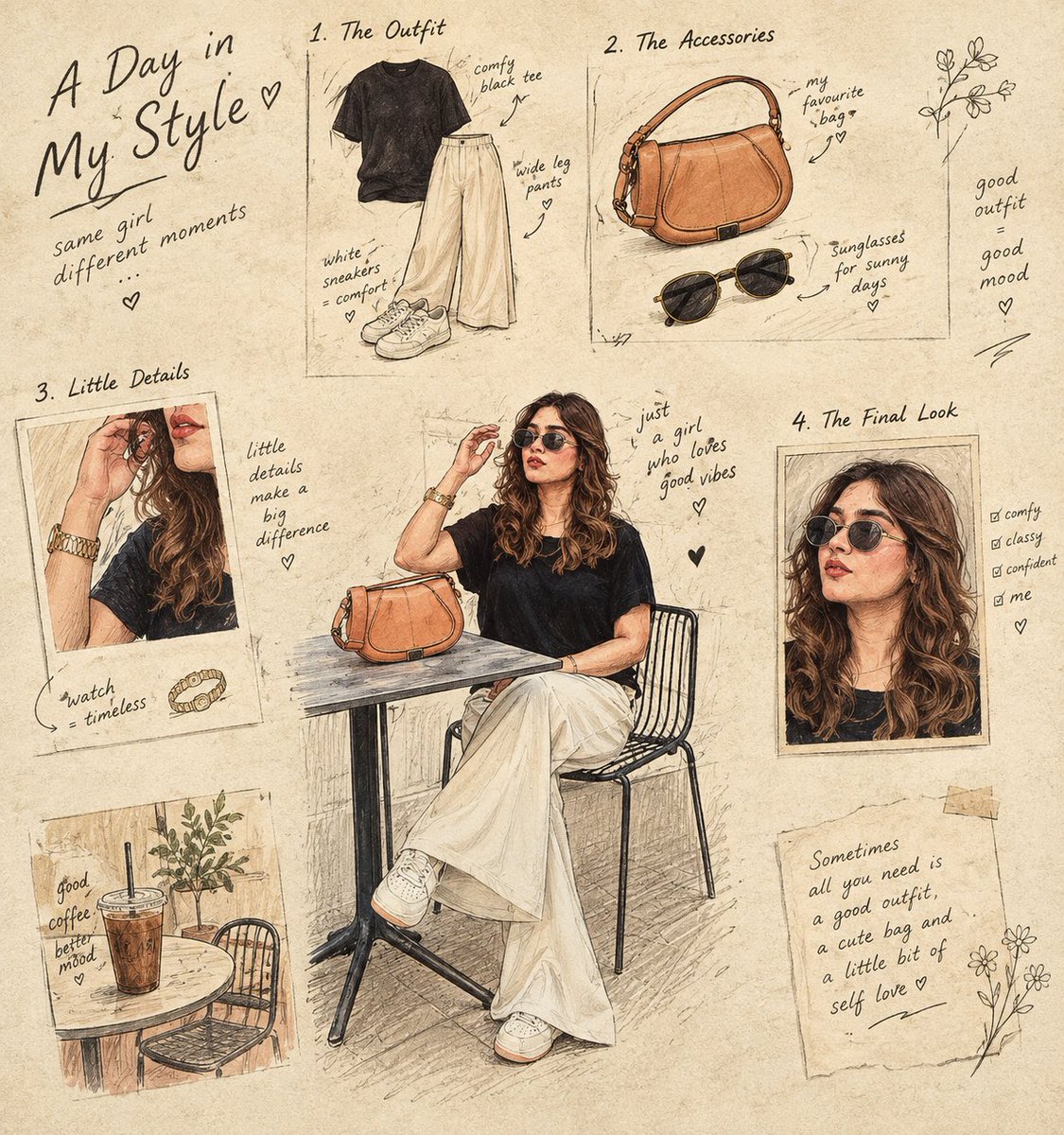 Infographic / Edu Visual - Culinary Sketchbook Illustrated Narrative - Image 1